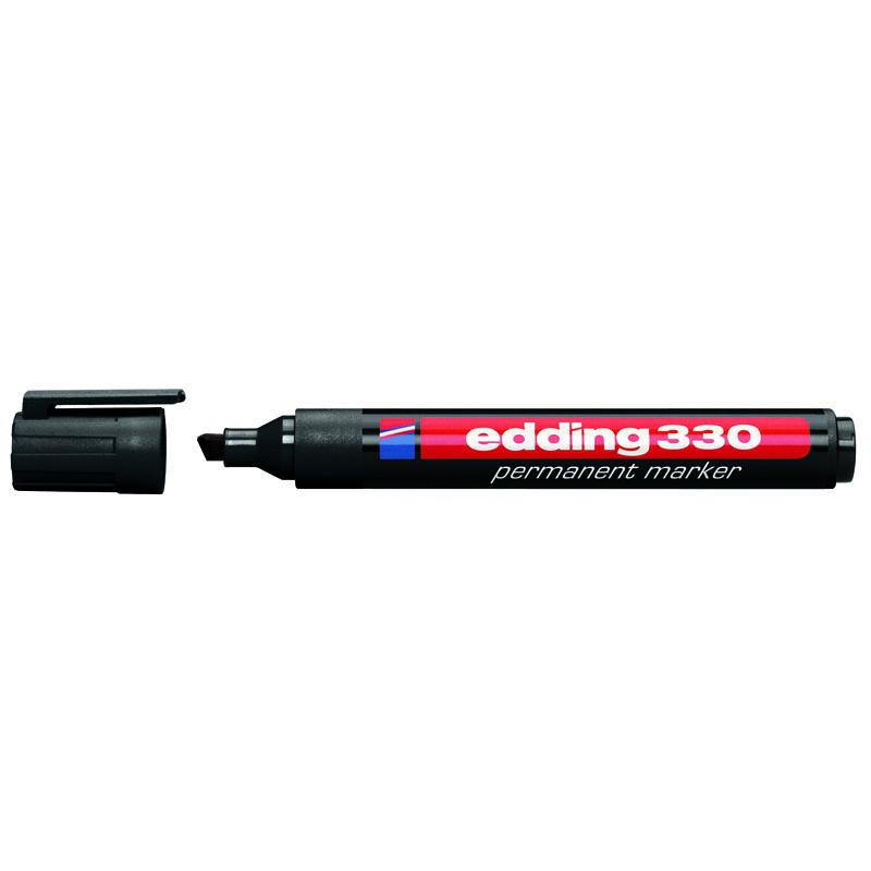 Маркер edding Permanent e-330/01, 1-5 мм клиноподіб. чорний